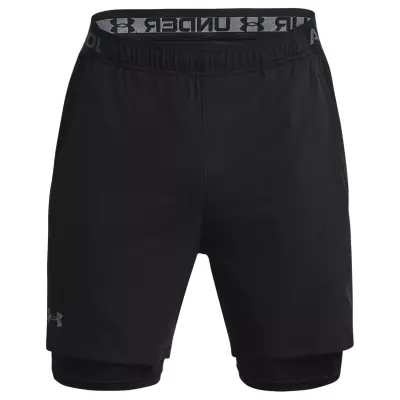 Under Armour 1373764 Ua Vanish 2İn1 Sts Şort Siyah Erkek Şort 