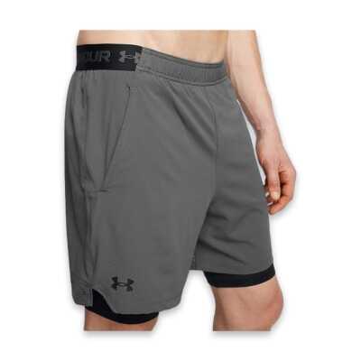Under Armour 1373764 Ua Vanish Woven 2In1 Sts Şort Füme Erkek Şort - 3