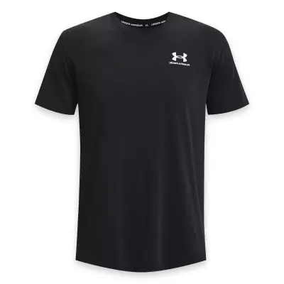 Under Armour 1373997 Ua Logo Emb Heavyweight Siyah Erkek T-Shirt - 4