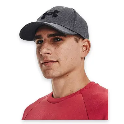 Under Armour 1376700 Men's Ua Blitzing Gri-Siyah Erkek Şapka - 3