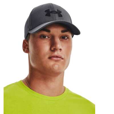 Under Armour 1376701 Men's Ua Blitzing Adj Gri Erkek Şapka - 3