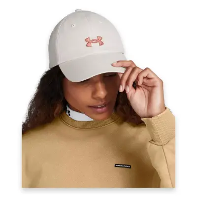 Under Armour 1376705 Women's Ua Blitzing Adj Beyaz Kadın Şapka - 3