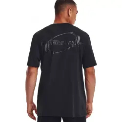 Under Armour 1376860 Ua Sportstyle Novelty Ss Siyah Erkek T-Shirt - 2