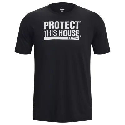 Under Armour 1379022 Ua Protect This House Ss Siyah Erkek T-Shirt - 4