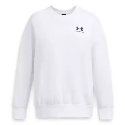 Under Armour 1379475 Essential Flc Os Crew Beyaz Kadın Sweatshirt - 4