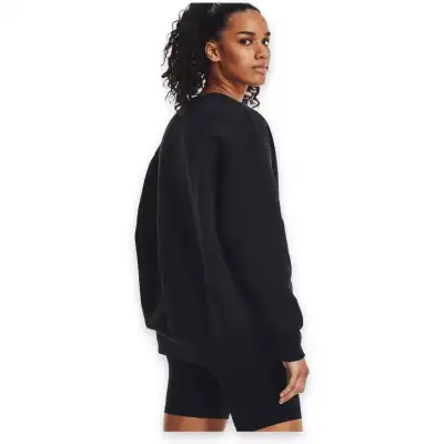 Under Armour 1379475 Essential Flc Os Crew Siyah Kadın Sweatshirt - 2