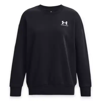Under Armour 1379475 Essential Flc Os Crew Siyah Kadın Sweatshirt - 4