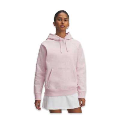 Under Armour 1379500 Ua Rival Fleece Hoodie Sweat Pembe Kadın Sweatshirt - 3