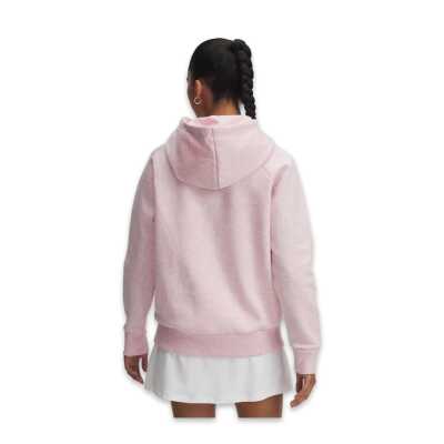 Under Armour 1379500 Ua Rival Fleece Hoodie Sweat Pembe Kadın Sweatshirt - 4