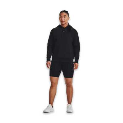 Under Armour 1379500 Ua Rival Fleece Hoodie Sweat Siyah Kadın Sweatshirt - 3
