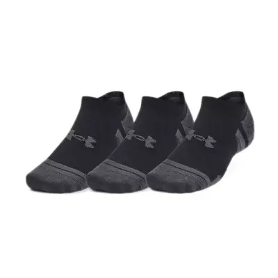 Under Armour 1379503 Ua Performance Tech 3Pk Çorap Siyah Unisex Çorap - 1