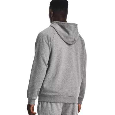 Under Armour 1379767 Rival Fleece Full Zip Hoodie Gri Erkek Ceket - Under Armour (1)