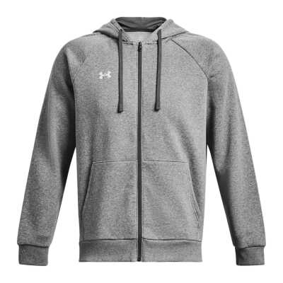 Under Armour 1379767 Rival Fleece Full Zip Hoodie Gri Erkek Ceket - 4