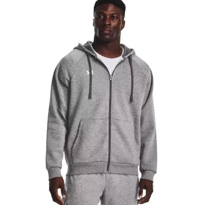 Under Armour 1379767 Ua Rival Fleece Fz Hoodie Gri Erkek Ceket 