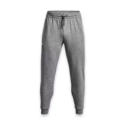 Under Armour 1379774 Ua Rival Fleece Joggers Gri Erkek Eşofman Altı - 4