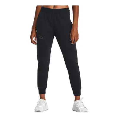 Under Armour 1379846 Unstoppable Flc Jogger Eşofman Alti Siyah Kadın Eşofman Altı - 1