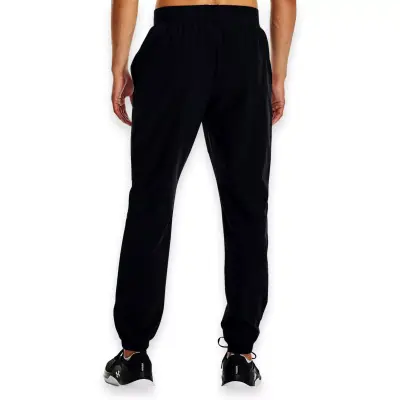 Under Armour 1382119 Ua Stretch Woven Siyah Erkek Eşofman Altı - 2