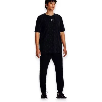 Under Armour 1382119 Ua Stretch Woven Siyah Erkek Eşofman Altı - 3