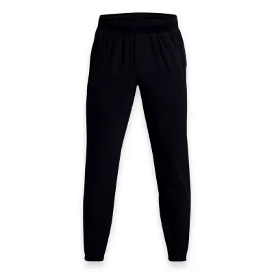 Under Armour 1382119 Ua Stretch Woven Siyah Erkek Eşofman Altı - 4