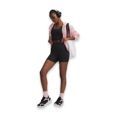 Under Armour 1382519 Meridian Middy Kısa Tayt Siyah Kadın Tayt - 3