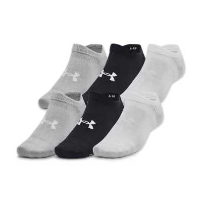 Under Armour 1382611 Ua Essential No Show 6Pk Çorap Çok Renkli Unisex Çorap - Under Armour