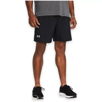 Under Armour 1382620 Ua Launch 7'' S Siyah Erkek Şort - 1