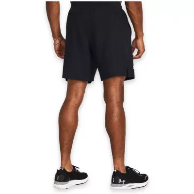 Under Armour 1382620 Ua Launch 7'' S Siyah Erkek Şort - Under Armour (1)