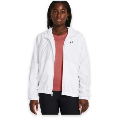 Under Armour 1382698 Ua Rival Sport Windbreak Jkt Beyaz Kadın Ceket - Under Armour
