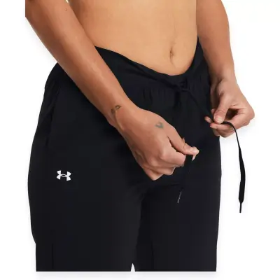 Under Armour 1382727 sport High Rise Siyah Kadın Eşofman Altı - 4