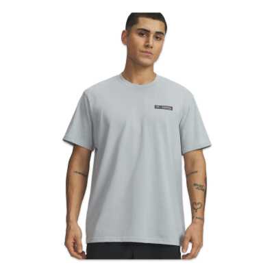 Under Armour 1382831 Ua Hw Armour Label Ss Gri-Siyah Erkek T-Shirt 