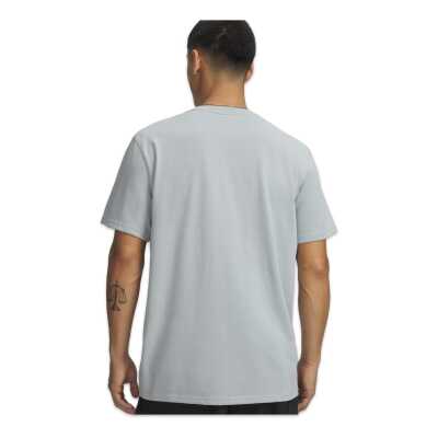 Under Armour 1382831 Ua Hw Armour Label Ss Gri-Siyah Erkek T-Shirt - Under Armour (1)