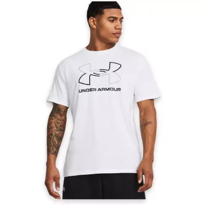 Under Armour 1382915 Ua Gl Foundation Update Ss Beyaz Erkek T-Shirt - 4