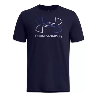 Under Armour 1382915 Ua Gl Foundation Update Ss Lacivert Erkek T-Shirt - 3