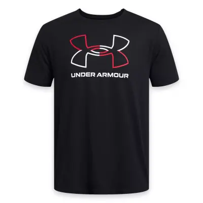 Under Armour 1382915 Ua Gl Foundation Update Ss Siyah Erkek T-Shirt - 2
