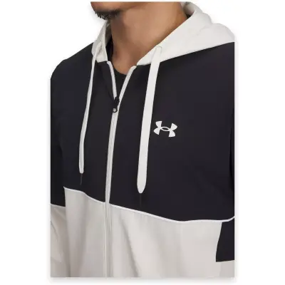 Under Armour 1383400 Ua Zone Woven Jacket Siyah-Beyaz Erkek Ceket - Under Armour (1)
