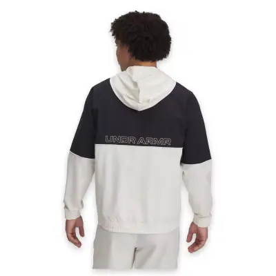 Under Armour 1383400 Ua Zone Woven Jacket Siyah-Beyaz Erkek Ceket - 3