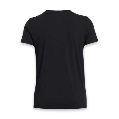Under Armour 1383648 Ua Rival Core Ss Siyah Kadın T-Shirt - 3