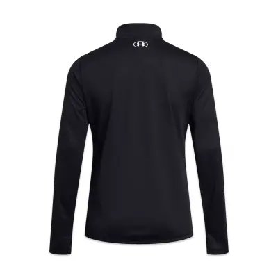 Under Armour 1384224 Tech 1/2 Zip- Solid Siyah Kadın Sweatshirt - 4