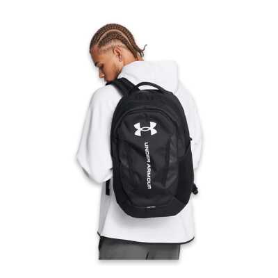 Under Armour 1384672 29L 16X35X50 Ua Hustle 6.0 Backpack Siyah Unisex Spor Çanta - 5