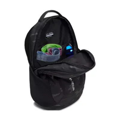 Under Armour 1384672 29L 16X35X50 Ua Hustle 6.0 Backpack Siyah Unisex Spor Çanta - 3