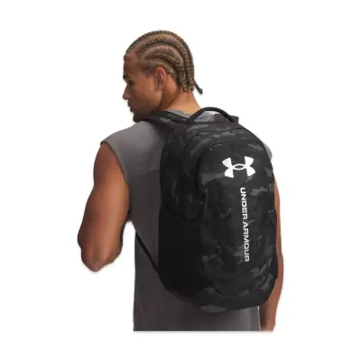 Under Armour 1384672 29L 16X35X50 Ua Hustle 6.0 Backpack Siyah Unisex Spor Çanta - 5