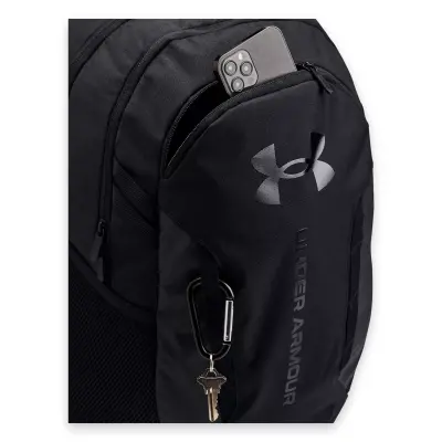 Under Armour 1384672 29L 16X35X50 Ua Hustle 6.0 Backpack Siyah Unisex Spor Çanta - 3