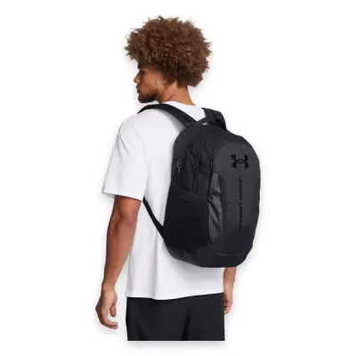 Under Armour 1384672 29L 16X35X50 Ua Hustle 6.0 Backpack Siyah Unisex Spor Çanta - 5