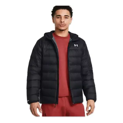 Under Armour 1385837 Legend Down Hooded Jacket Siyah Erkek Mont - 1