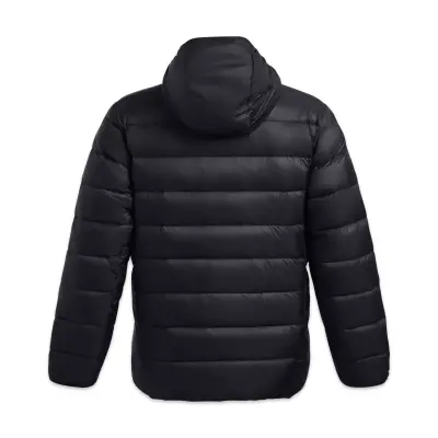 Under Armour 1385837 Legend Down Hooded Jacket Siyah Erkek Mont - 5