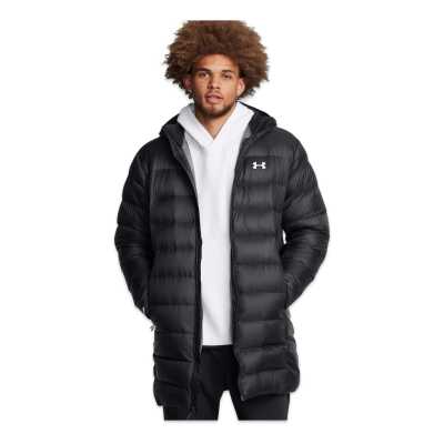 Under Armour 1385839 Legend Down Parka Siyah Erkek Mont - 1