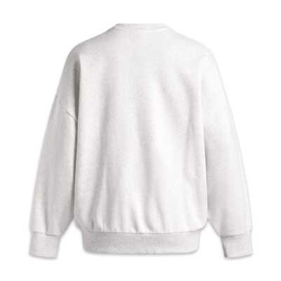 Under Armour 1386463 Ua Rival Fleece Os Crew Açık Gri Kadın Sweatshirt - 4