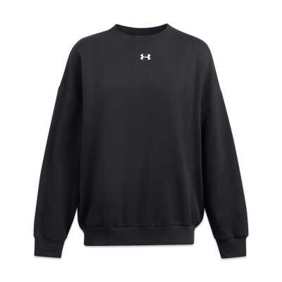Under Armour 1386463 Ua Rival Fleece Os Crew Siyah Kadın Sweatshirt - 4