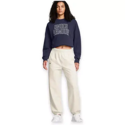 Under Armour 1386475 Armoursport Swoven Beyaz Kadın Eşofman Altı - 3