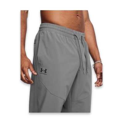 Under Armour 1386557 Ua Vibe Woven Jogger Gri Erkek Eşofman Altı - 4